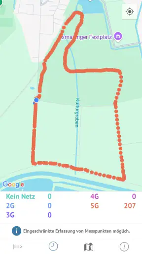 Breitbandmessung screenshot