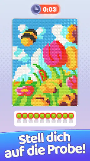 Brilliant Sort: Diamant-Puzzle screenshot