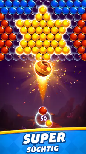 Bubble Shooter - Offline Spiel screenshot