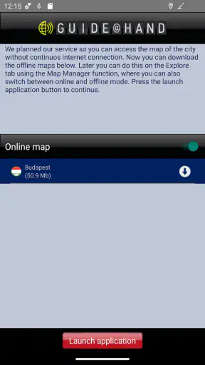 Budapest GUIDE@HAND screenshot