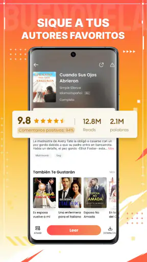 BueNovela - novela cuento screenshot