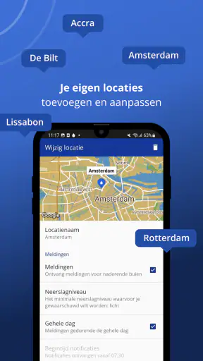 Buienalarm: Weer & Regenradar screenshot