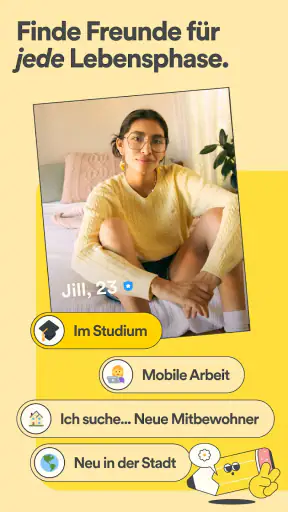 Bumble For Friends: Neue Leute screenshot