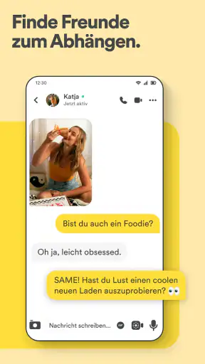 Bumble For Friends: Neue Leute screenshot