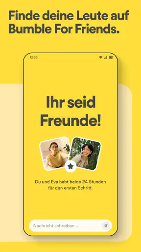 Bumble For Friends: Neue Leute screenshot