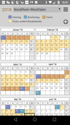 BundesferienPRO Ferien+Feiertg screenshot