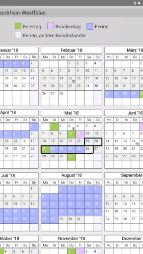 BundesferienPRO Ferien+Feiertg screenshot