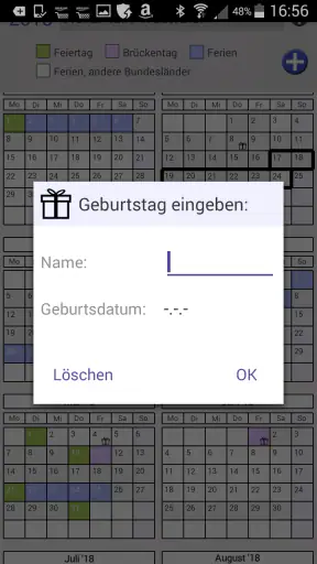 BundesferienPRO Ferien+Feiertg screenshot