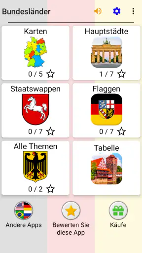Bundesländer in Deutschland screenshot