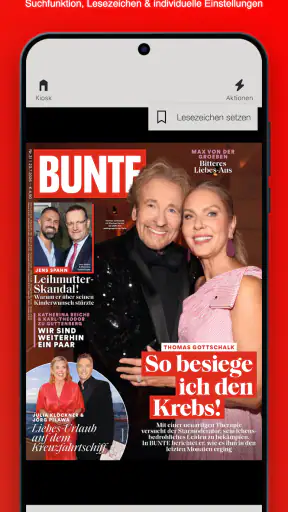 BUNTE Magazin screenshot