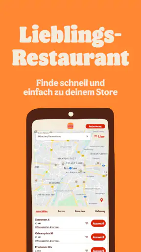 Burger King Deutschland screenshot