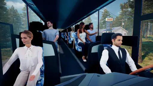 Bus Driving Simulator : EVO screenshot