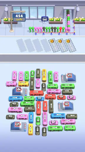 Bus Mania - Autoparkrätsel screenshot