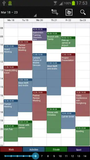 Business Kalender Pro screenshot