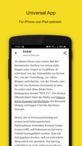 Buzz09–die schwarz-gelben News screenshot