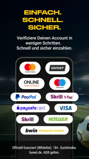 bwin Sportwetten App screenshot