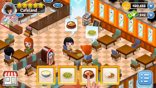 Cafeland - Restaurantspiel screenshot