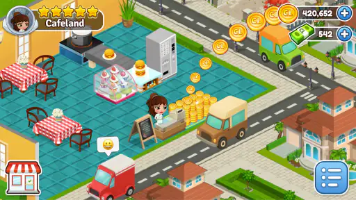 Cafeland - Restaurantspiel screenshot