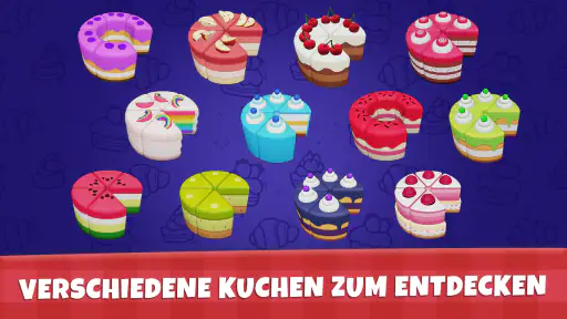 Cake Sort - Torten sortieren screenshot