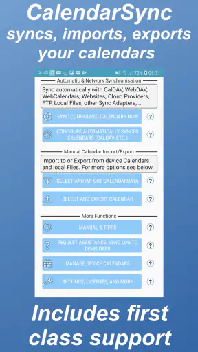 CalendarSync - CalDAV und mehr screenshot