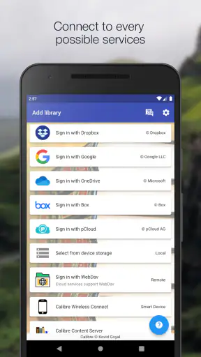 Calibre Sync screenshot