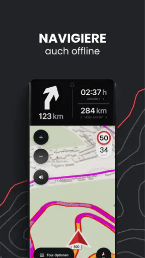 calimoto — Motorradnavigation screenshot
