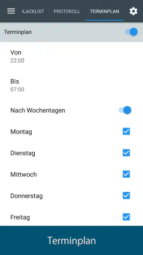 Calls Blacklist PRO screenshot