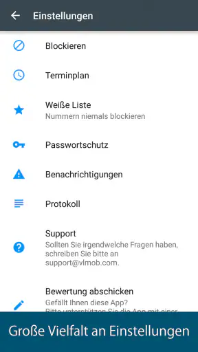 Calls Blacklist PRO screenshot