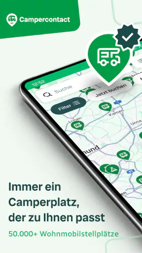 Campercontact - Campingplätze screenshot