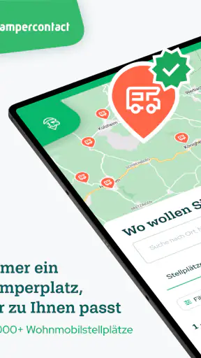 Campercontact - Campingplätze screenshot