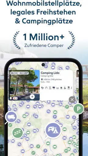 Camping App Womo Wowa Van Zelt screenshot