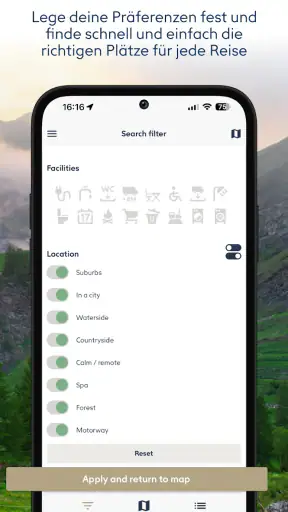 Camping App Womo Wowa Van Zelt screenshot