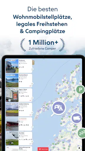 Camping App Womo Wowa Van Zelt screenshot