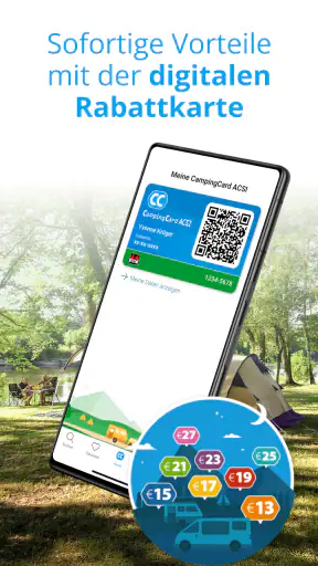 CampingCard ACSI screenshot