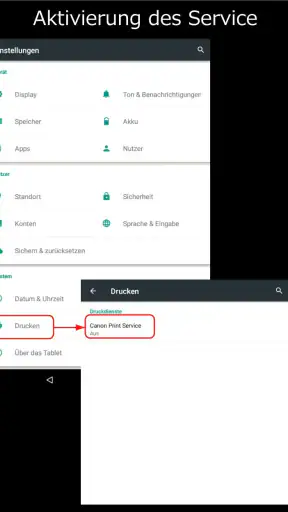 Canon Print Service screenshot