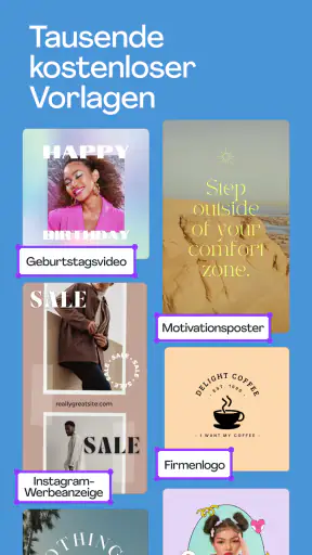 Canva: KI Design, Foto & Video screenshot