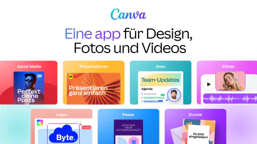 Canva: KI Design, Foto & Video screenshot