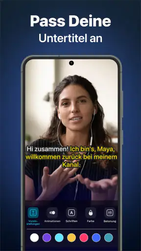 Captions Untertitel-Übersetzer screenshot