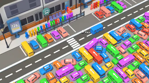 Car Jam Solver: Bus Jam Game screenshot