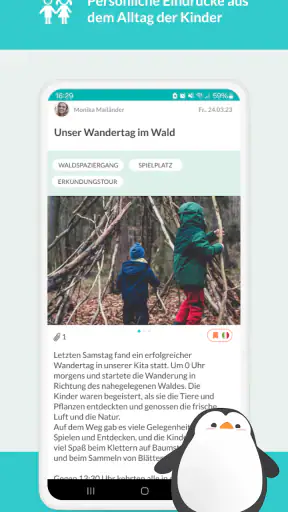 CARE Kita App screenshot