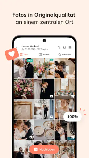 celebrate: Teile Fotos & Video screenshot