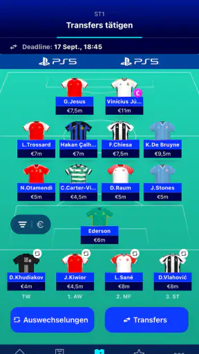 Champions League offiziell screenshot