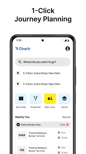 Chartr - Tickets, Bus & Metro screenshot