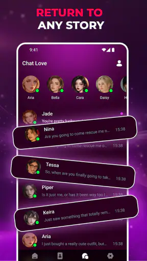 Charxy Talk: KI Chat Charakter screenshot