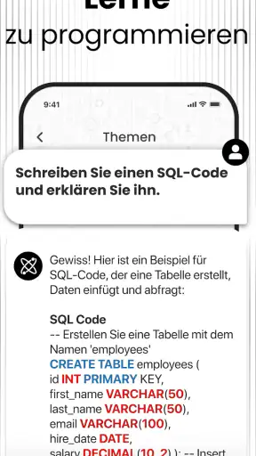 Chat Bot AI - KI auf Deutsch screenshot