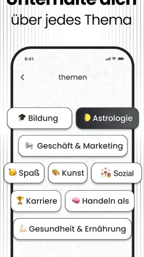 Chat Bot AI - KI auf Deutsch screenshot