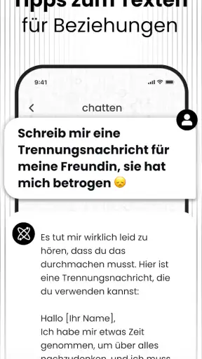 Chat Bot AI - KI auf Deutsch screenshot