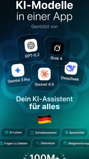 Chatbot-App: KI-Assistent screenshot