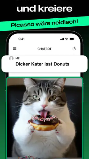 ChatGPT-basierter Chatbot screenshot