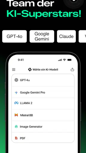 ChatGPT-basierter Chatbot screenshot